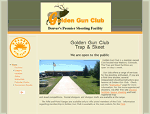 Tablet Screenshot of goldengunclubtrapandskeet.com